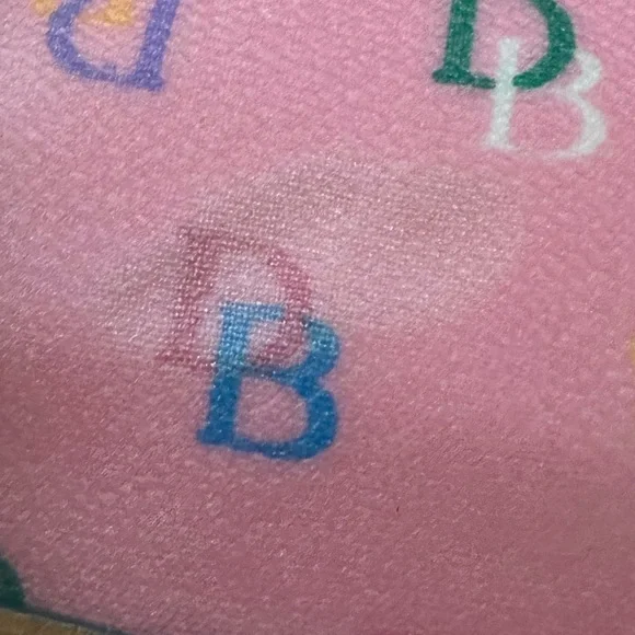 Dooney & Bourke Pink Multicolor Shoulder Bag - Picture 11 of 14